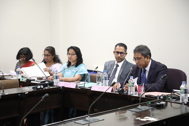 Parliament Of Sri Lanka Committee News Copf Holds Inaugural Session