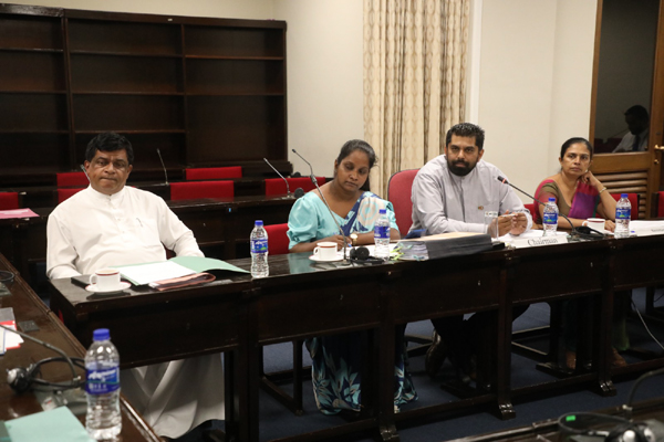 Parliament Of Sri Lanka Committee News Sectoral Oversight Committee