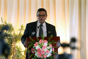 Dty Secretary General delivering the Vote of Thanks